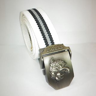 Thắt lưng vải dù mặt Khóa Kẹp Hợp Kim - Mặt Tiger