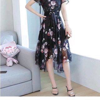 ĐẦM MULET HOA KÈM NỊT