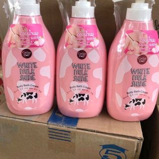 Sữa tắm bò white milk shine thái lan giá sỉ