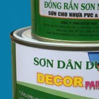 Sơn trên nhựa hãng Decorpaint màu xanh rêu DCP - 009 bán giá sỉ giá bán buôn giá sỉ