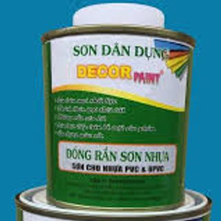 Sơn trên nhựa hãng Decorpaint màu xanh lá DCP - 011 bán giá sỉ giá bán buôn giá sỉ