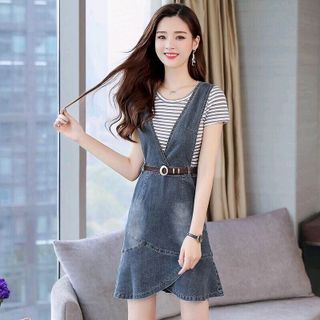 SÉT YẾM JEAN ÁO SỌC