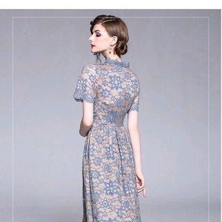 ĐẦM MAXI REN TAY CON