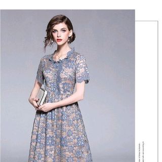 ĐẦM MAXI REN TAY CON