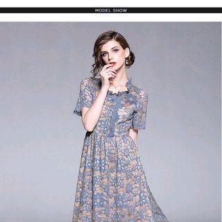 ĐẦM MAXI REN TAY CON