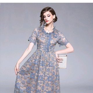ĐẦM MAXI REN TAY CON