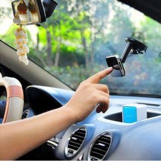 Đế hít - IPAD - 8 CHẤU để bàn or gắn xe hơi XOAY