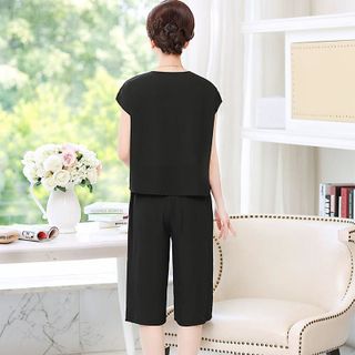 CTKM Sale DG 89k - Set bộ lửng summer cánh dơi tay lật