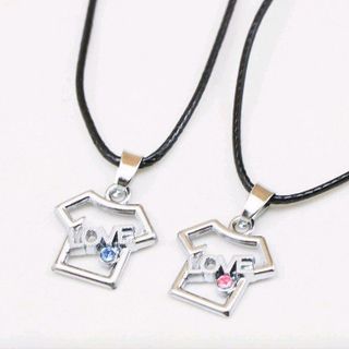 Dây chuyền cặp đôi giá sỉ 27k bao gồm dây và mặt z a l o 0 9 87217952