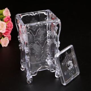 Hộp đựng bông tẩy trang - đồ trang điểm Vintage