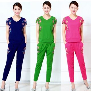 Khuyến Mãi Sale Đồng Gía 89k Đồ bộ hoa mùa xuân M