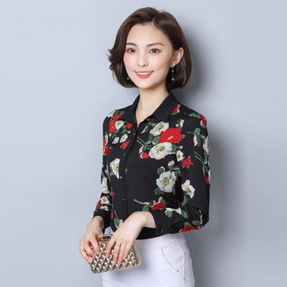 CTKM sale DG 89k - Áo Sơ Mi Hàn Quốc Hoa Rosa