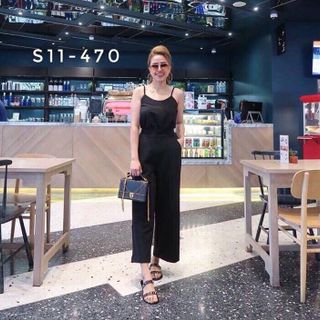 Set áo 2 dây quần ống suông siêu sang