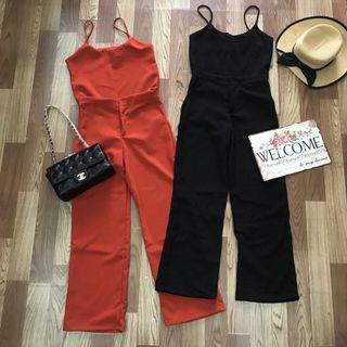 Set áo 2 dây quần ống suông siêu sang