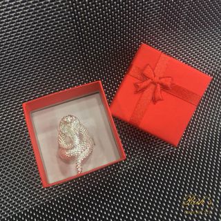 Nhẫn bạc 950 - Rắn hổ mang