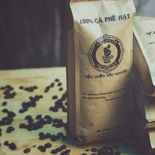 CÀ PHÊ HẠT NGUYÊN CHẤT 100 ROBUSTA
