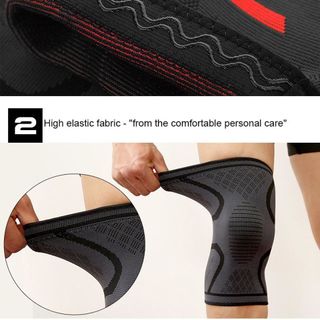 ĐÔI BĂNG GỐI THỂ THAO NAM NỮ AOLIKES- Quấn gối tập gym
