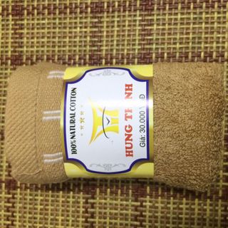10 khăn mặt 100 cotton - Hưng Thịnh 1 lốc - 10c