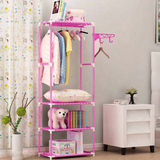 Kệ treo Quần áo chữ H NâuHồng