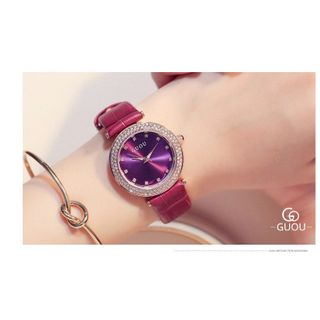 ĐỒNG HỒ NỮ DÂY DA GUOU 8112L