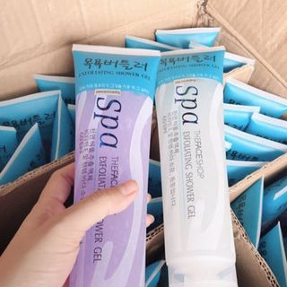 Kem tẩy da chết Spa Exfoliating Shower Gel