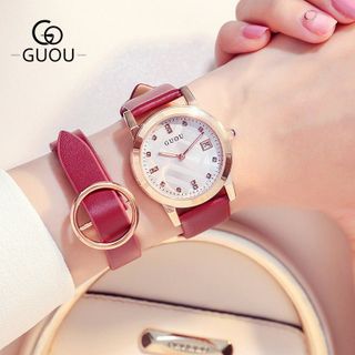 ĐỒNG HỒ NỮ DÂY DA GUOU 8086