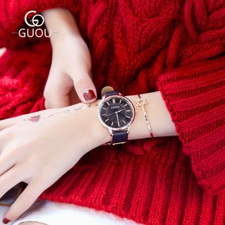 ĐỒNG HỒ NỮ DÂY DA GUOU 8195