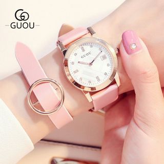 ĐỒNG HỒ NỮ DÂY DA GUOU 8086