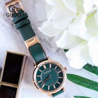 ĐỒNG HỒ NỮ DÂY DA GUOU 8195