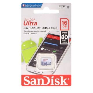 Thẻ nhớ 16g sandisk class 10 80mb full box giá sỉ