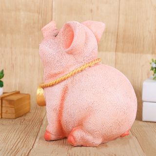 Heo đất tiết kiệm 5D siêu đáng yêu loại mới có cổ vòng - 2018