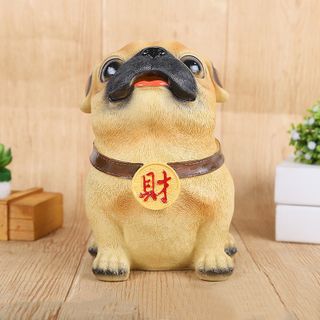 Chó đất tiết kiệm 5D siêu đáng yêu loại mới có cổ vòng - 2018