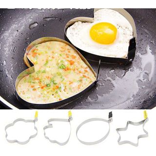 Bộ 4 khuôn chiên trứng tạo hình thức ăn