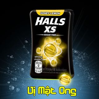 Kẹo ngậm cai thuốc lá Halls XS vị mật ong 15g thái lan - có giấy tờ giá sỉ