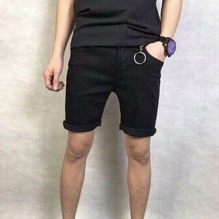 Quần short jean nam