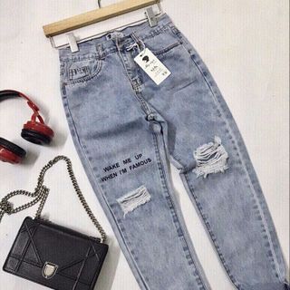 Quần baggy jean