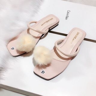 dép kẹp bông cute