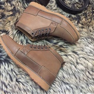 Giày boot cheseal cao cổ da bò MS102