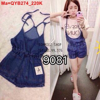 Yếm Short Jeans 9081