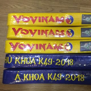 Đai Vovinam Loại Tốt -Võ Thuật Ailaikit