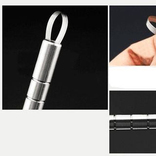 Bút cạo tóc và lông mày bút tatoo hợp kim không gỉ tặng kèm 10 lưỡi dao nhíp