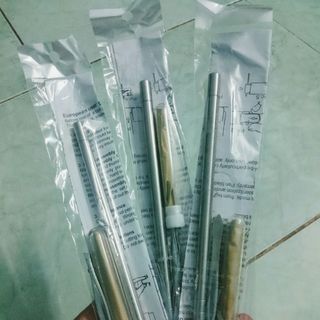 Bút cạo tóc và lông mày bút tatoo hợp kim không gỉ tặng kèm 10 lưỡi dao nhíp