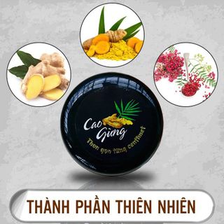 Cao Gừng Tan Mỡ