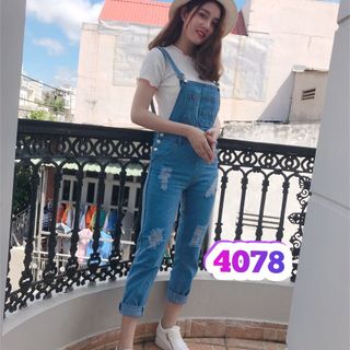 Yếm Jeans Dài 4078 giá sỉ