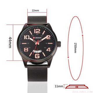 Đồng hồ nam Curren dây thép 8236