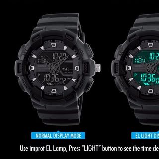 Đồng hồ nam thể thao SKMEI SK1189 đen