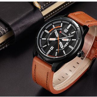 Đồng hồ nam Curren dây da 8211
