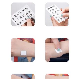 Bộ 60 Hình Xăm Dán Siêu Đẹp Siêu Tiện Lợi