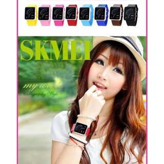Đồng hồ led nam nữ skmei 0890