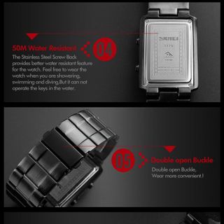 ĐỒNG HỒ LED NAM SKMEI IRON MAN SK1179